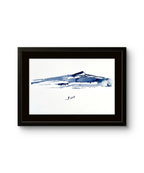 Maleriet "Underveis 19" av den norske samtidskunstneren Mona Eckhoff