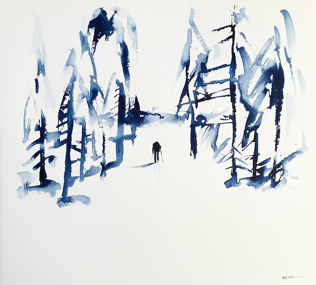 Detaljebilde av kunstverket "Underveis 22".