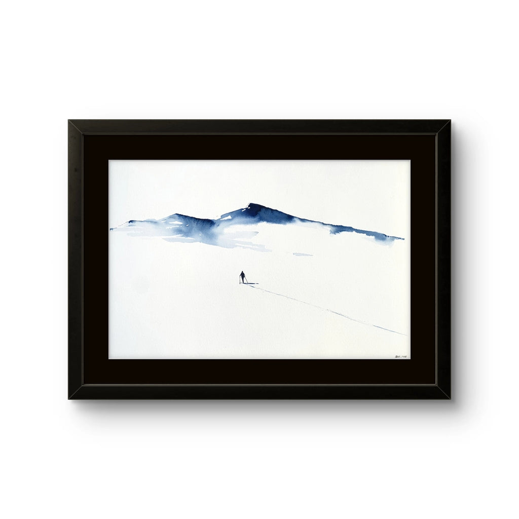 Maleriet "Underveis 23" av den norske samtidskunstneren Mona Eckhoff