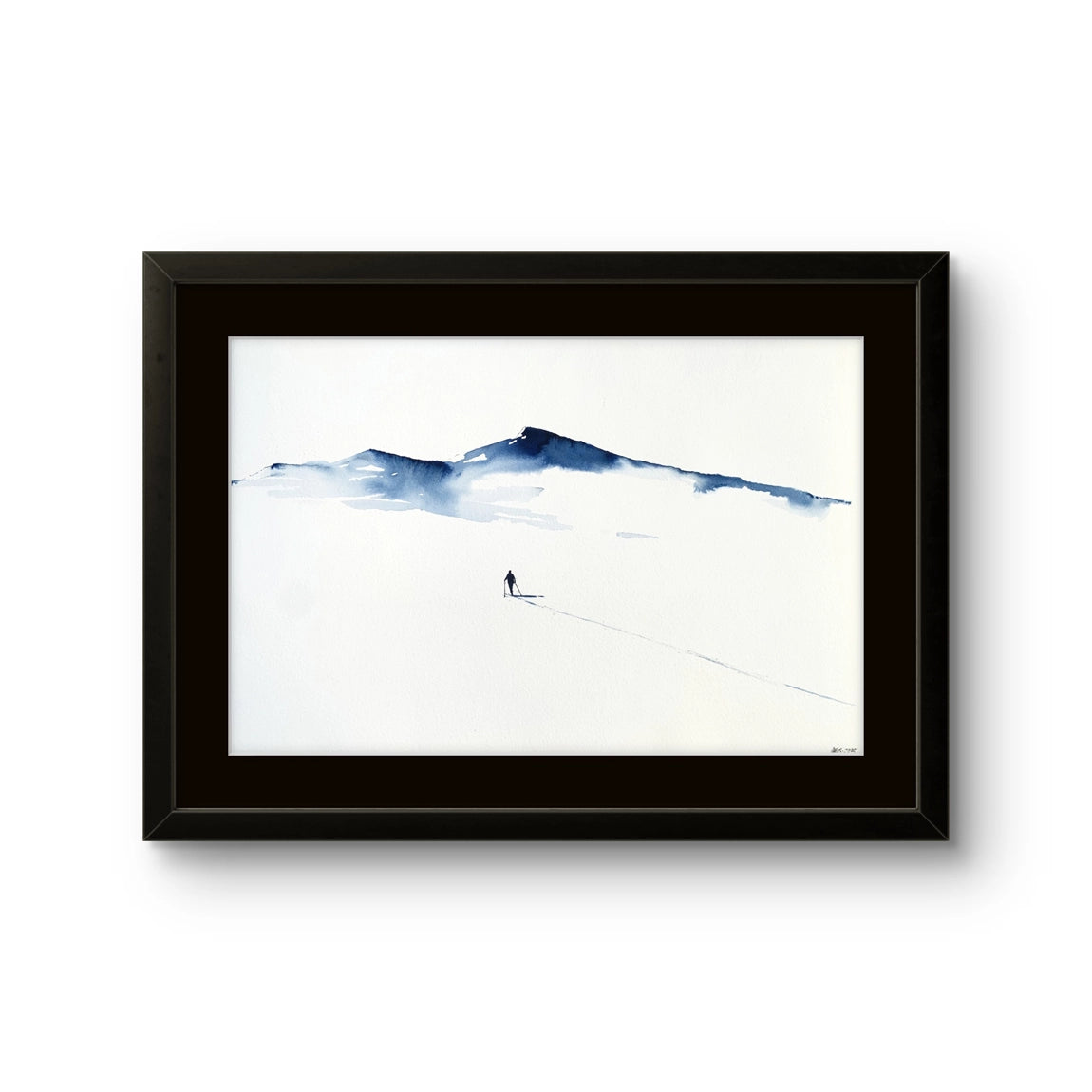 Maleriet "Underveis 23" av den norske samtidskunstneren Mona Eckhoff