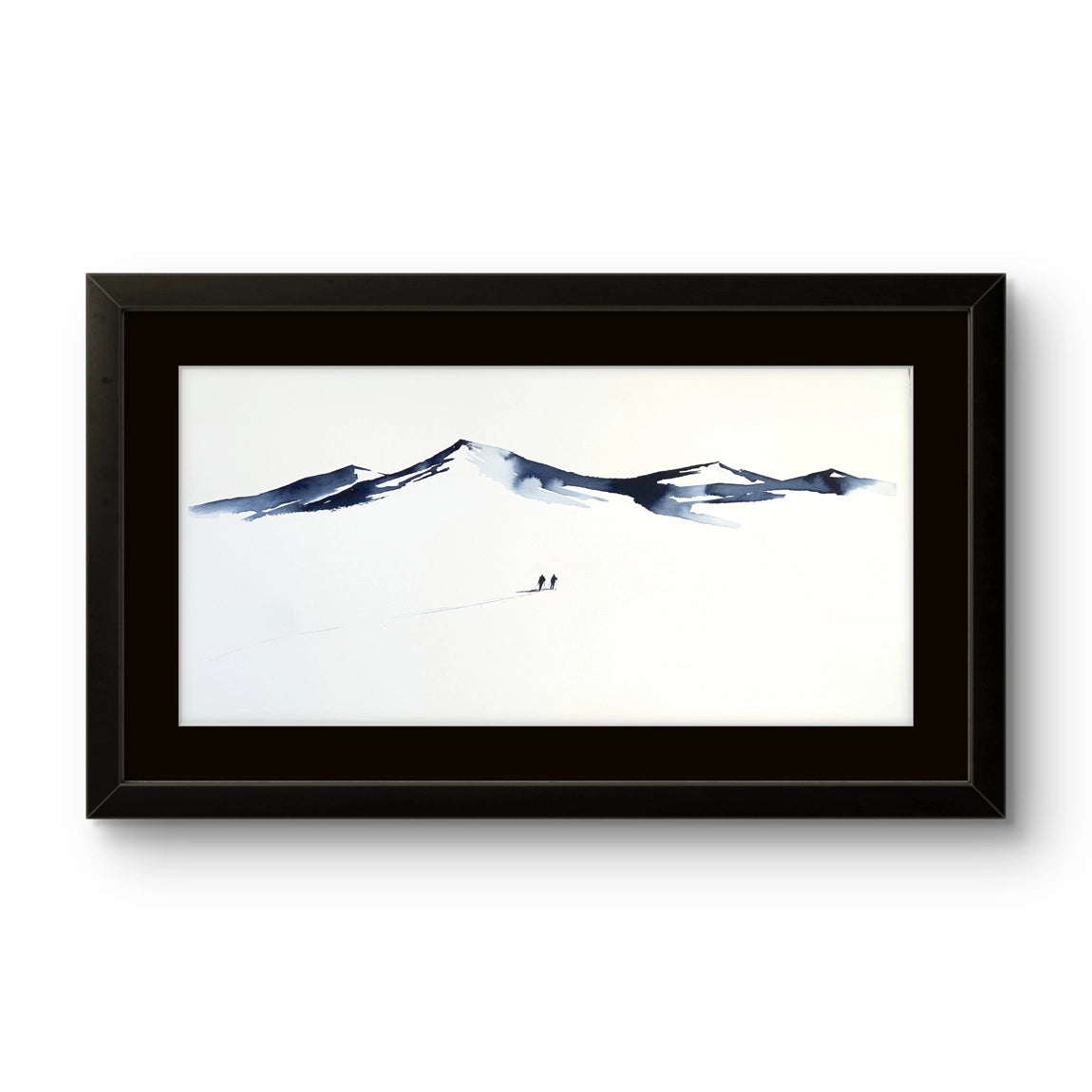 Maleriet "Underveis 25" av den norske samtidskunstneren Mona Eckhoff