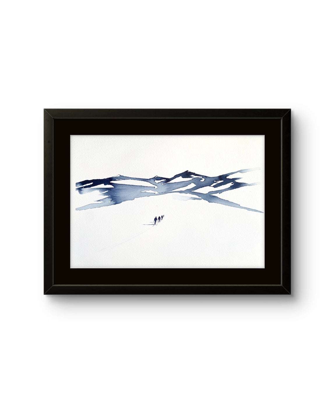 Maleriet "Underveis 31" av den norske samtidskunstneren Mona Eckhoff