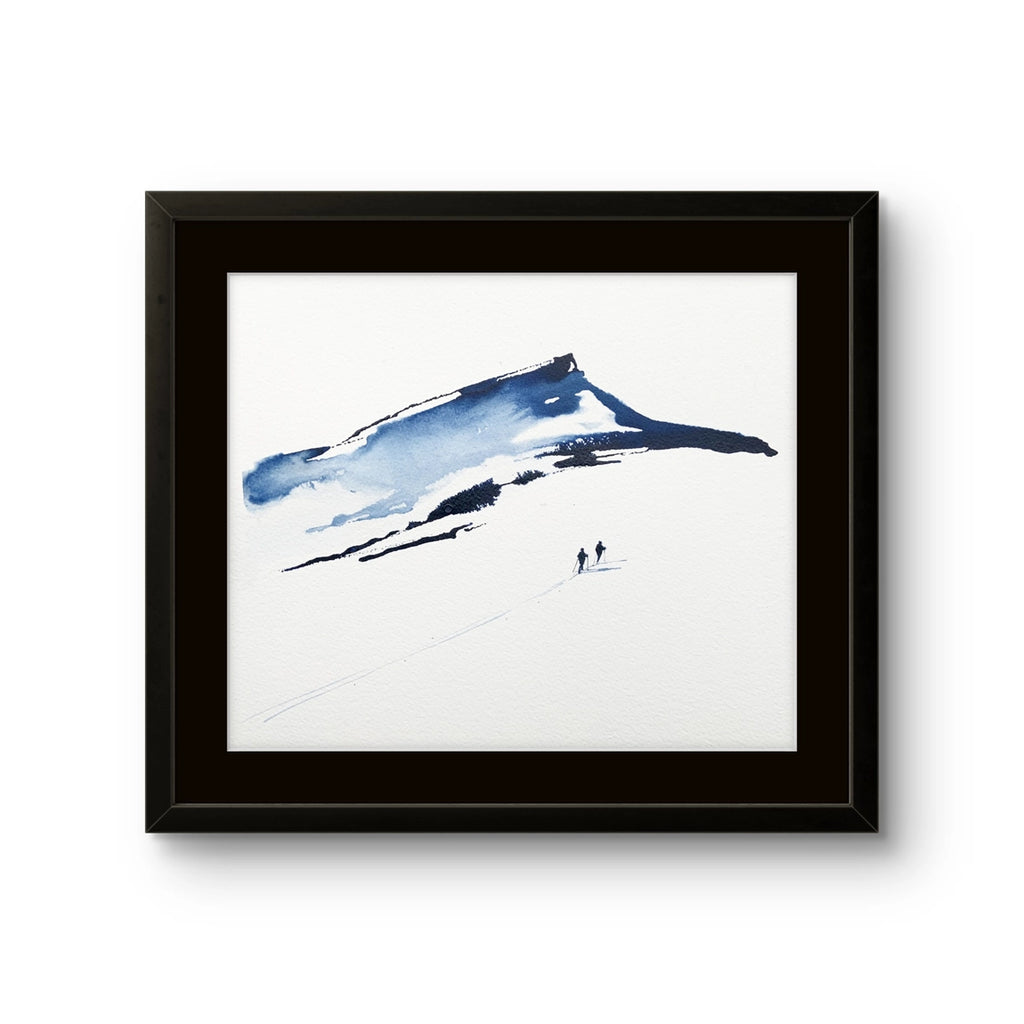 Maleriet "Underveis 35" av den norske samtidskunstneren Mona Eckhoff