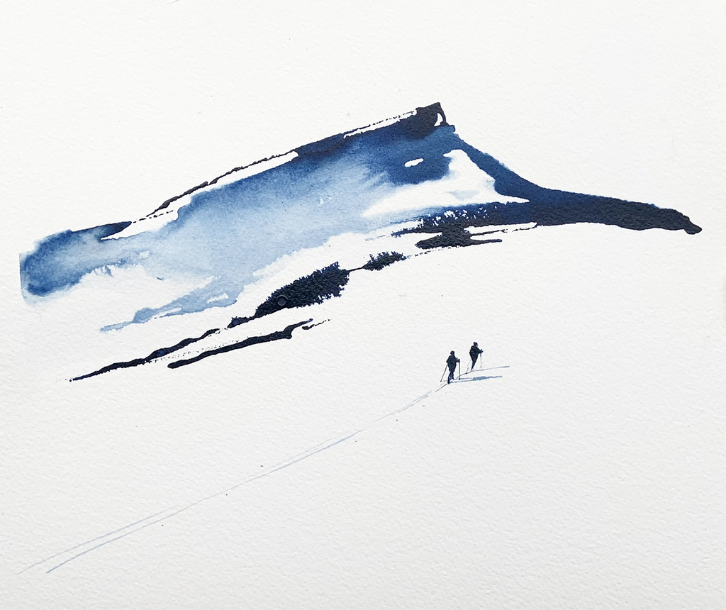 Detaljebilde av kunstverket "Underveis 35"