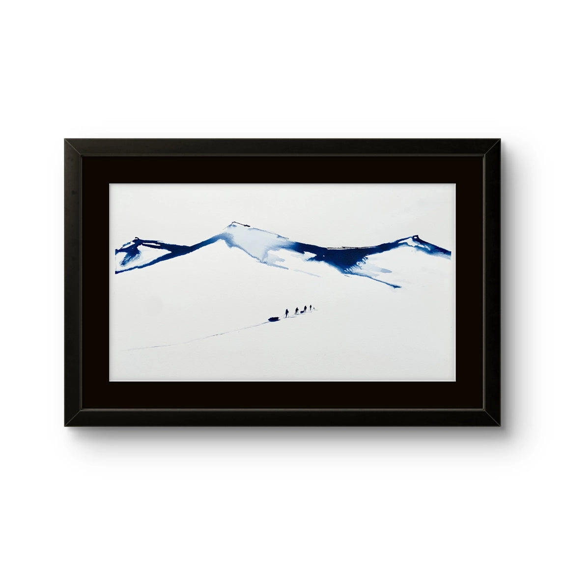 Maleriet "Underveis 37" av den norske samtidskunstneren Mona Eckhoff