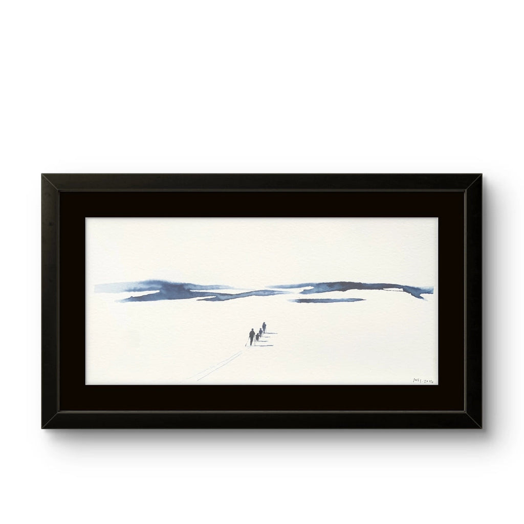 Maleriet "Underveis 38" av den norske samtidskunstneren Mona Eckhoff