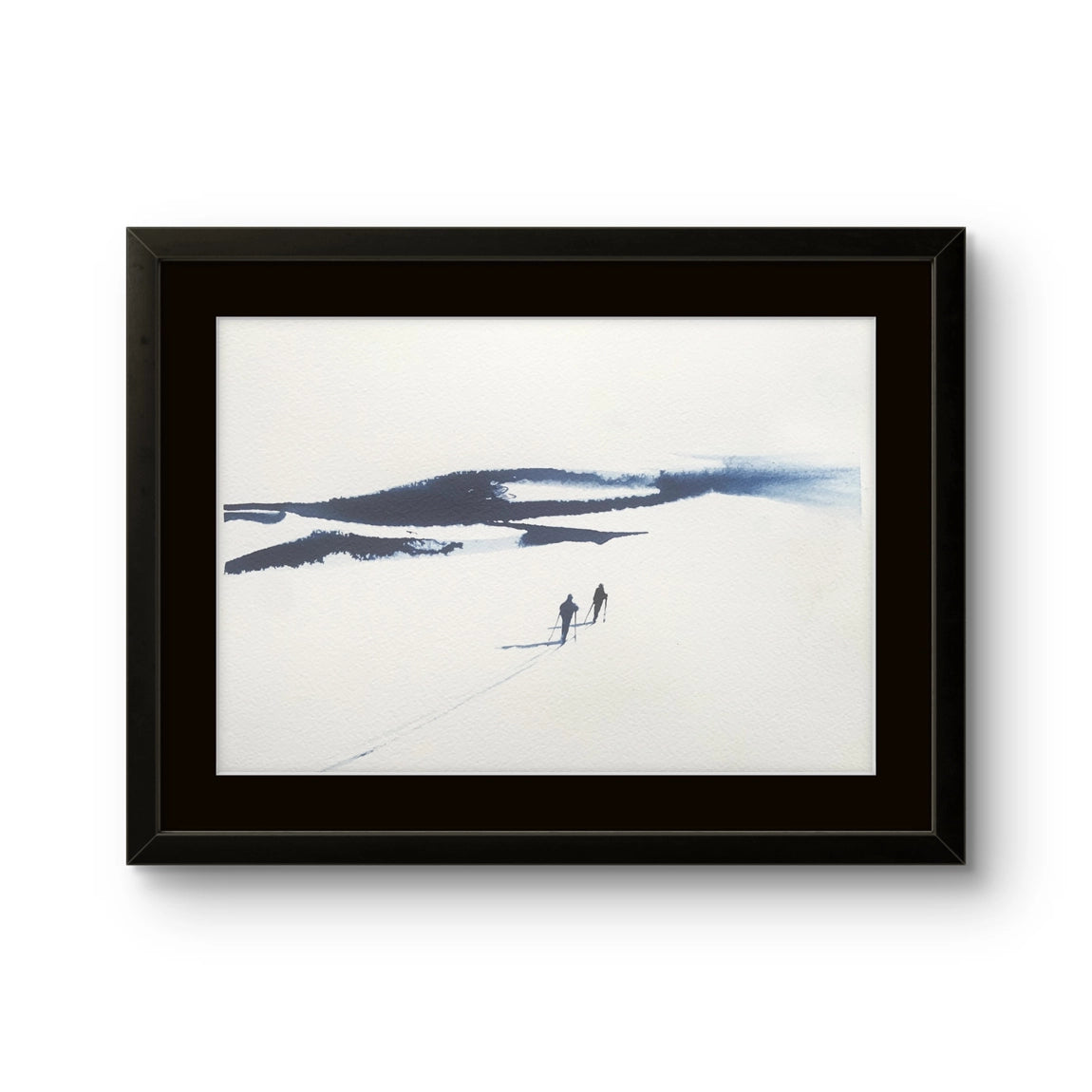 Maleriet "Underveis 41" av den norske samtidskunstneren Mona Eckhoff