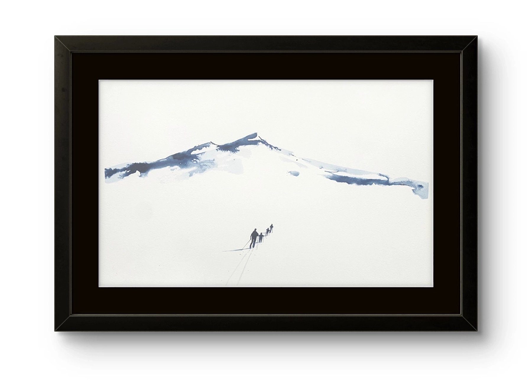 Underveis 42 - en akvarell av Mona Eckhoff