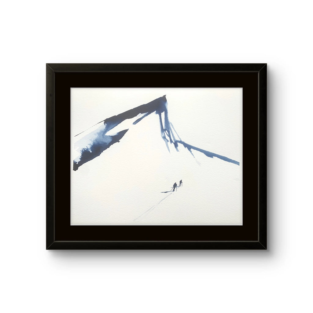 Maleriet "Underveis 43" av den norske samtidskunstneren Mona Eckhoff