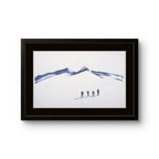 Maleriet "Underveis 44" av den norske samtidskunstneren Mona Eckhoff