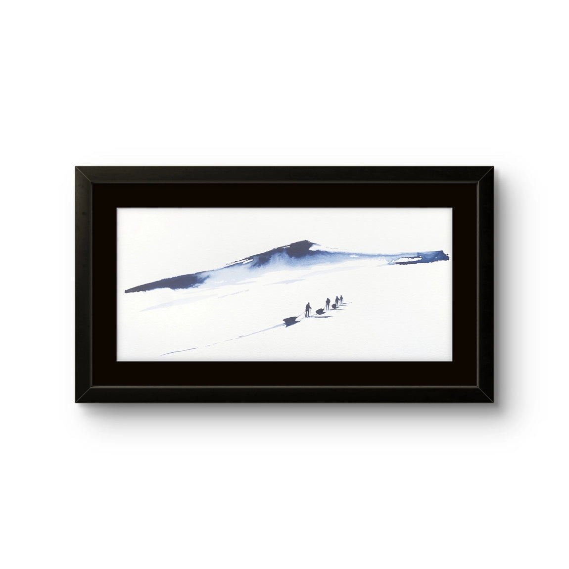 Maleriet "Underveis 45" av den norske samtidskunstneren Mona Eckhoff