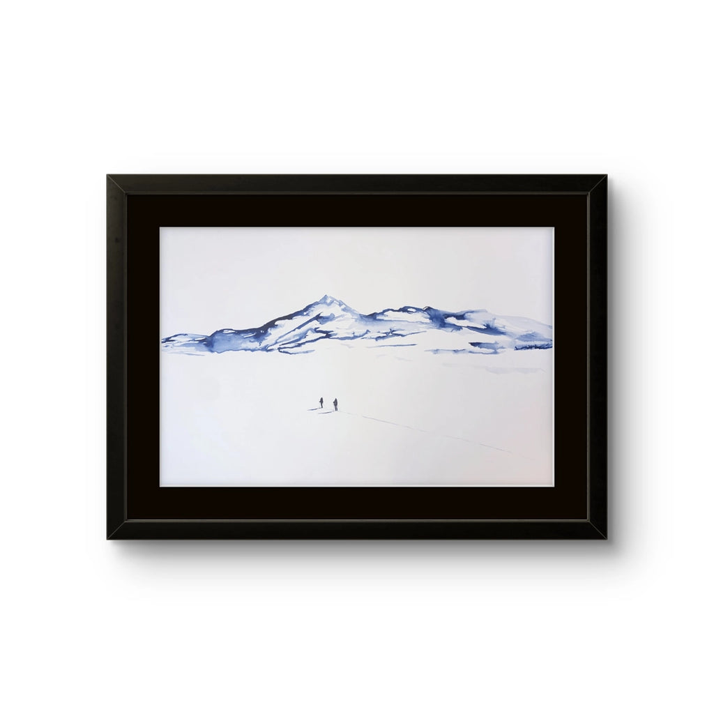 Maleriet "Underveis 47" av den norske samtidskunstneren Mona Eckhoff