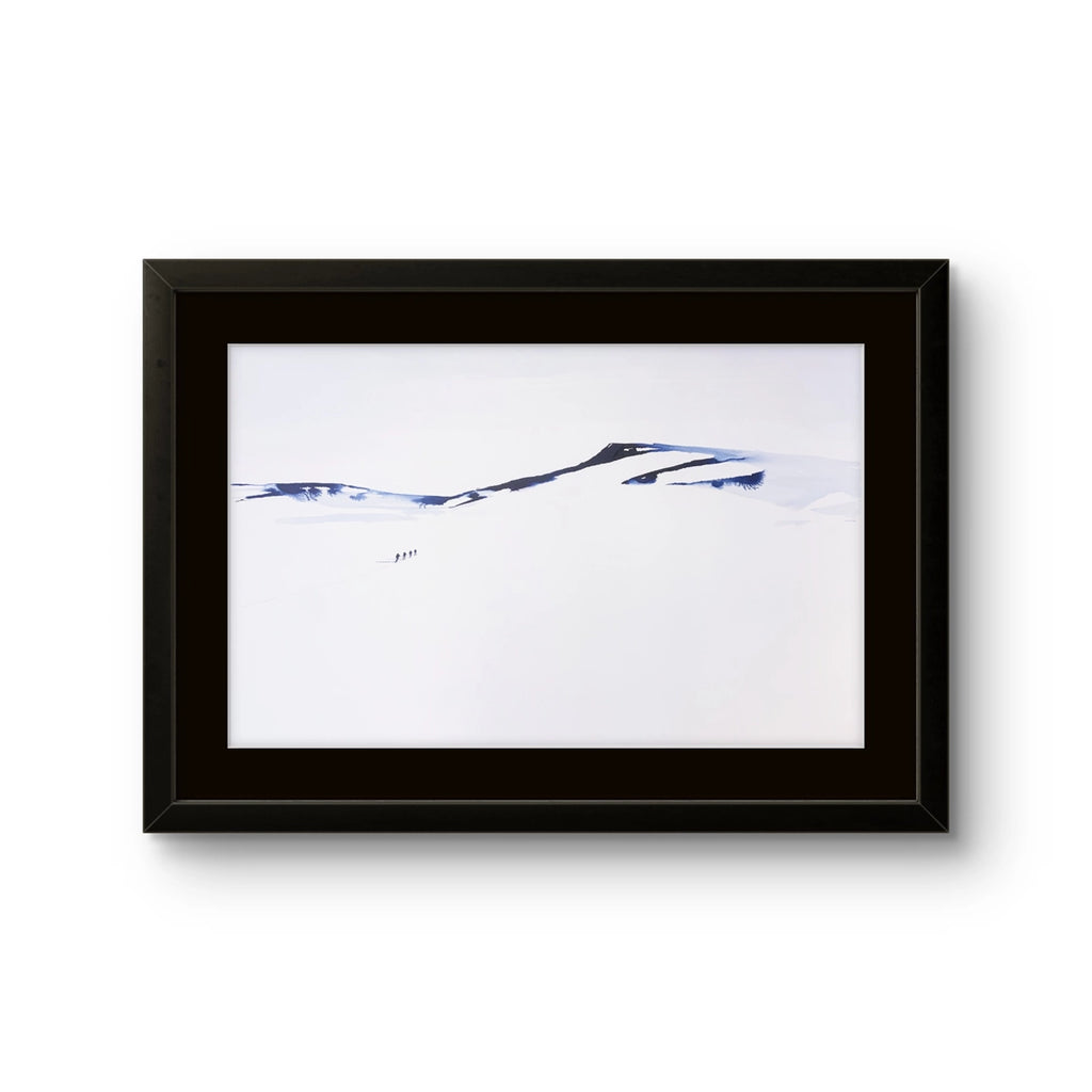 Maleriet "Underveis 48" av den norske samtidskunstneren Mona Eckhoff