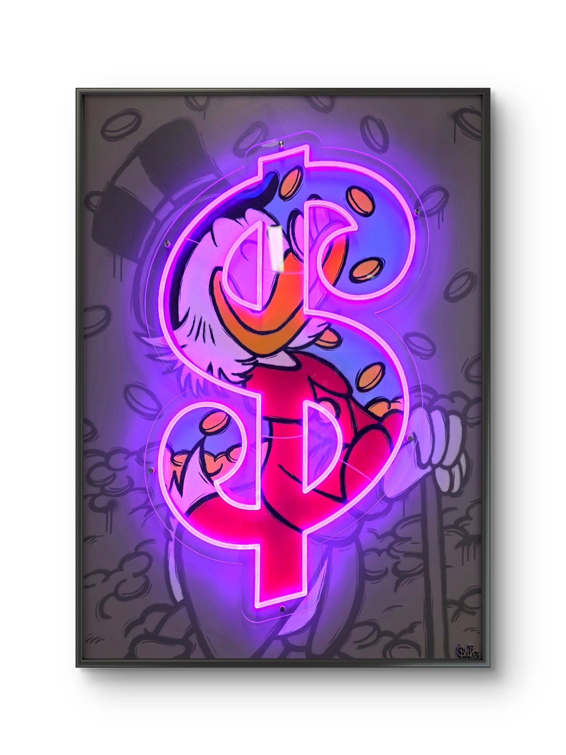 Kunstverket "Value of Colors V" av den norske graffitikunstneren Salke1.