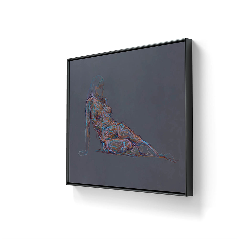 Trykket kommer i en versjon på lerret, denne er også håndkolorert av kunstneren.