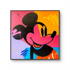 Kunstverket "Warhol Mickey" av den norske kunstneren Salke1