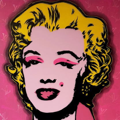 Warhol Marilyn, pink