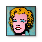 Kunstverket "Warhol Marilyn" av den norske kunstneren Salke1