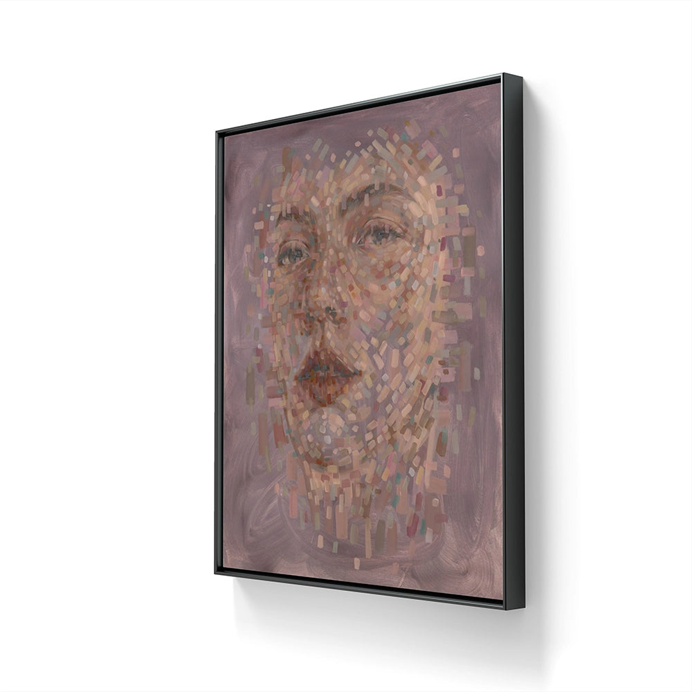 Trykket på lerret leveres med sveveramme