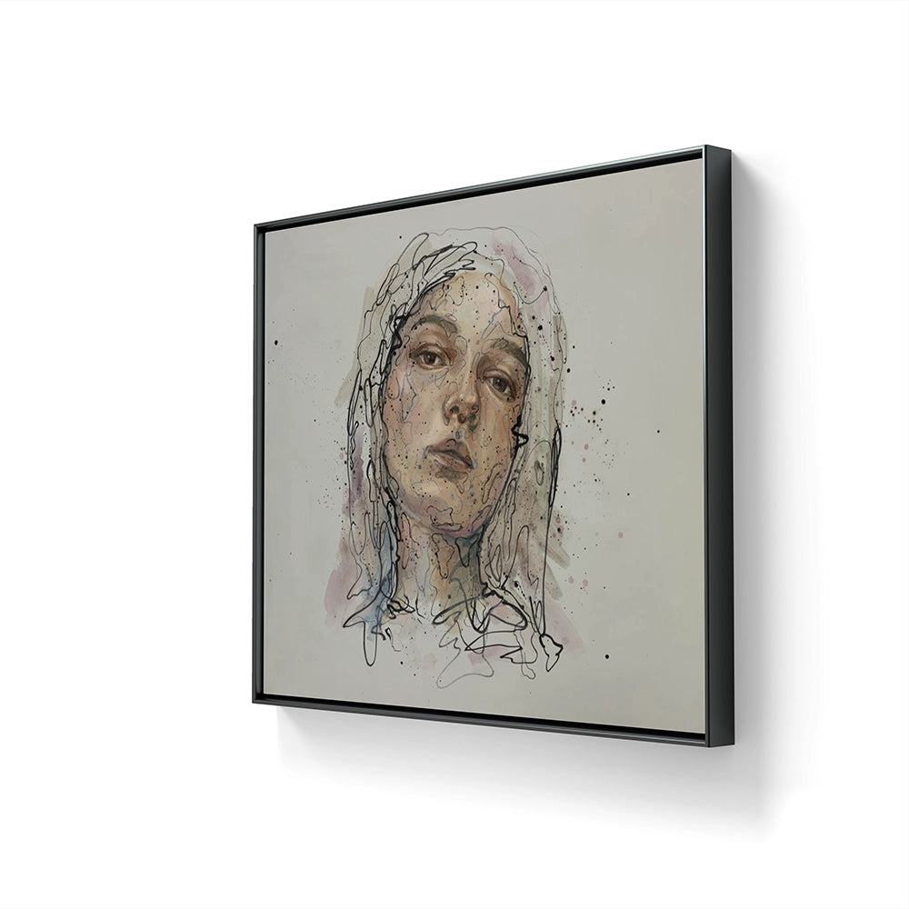 Trykket kommer i en versjon på lerret, denne er også håndkolorert av kunstneren.