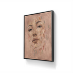 Kunstverket leveres med sort sveverammet