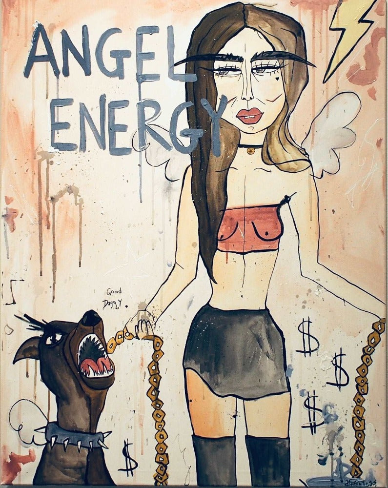 Angel Energy et kunstverk av Julia Flak
