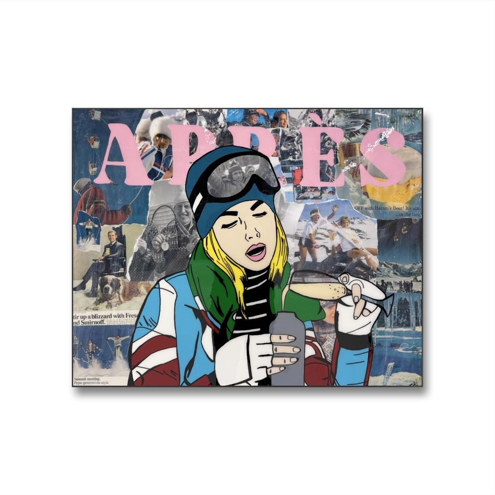 Kunstverket Apres av pop art kunstneren Celi