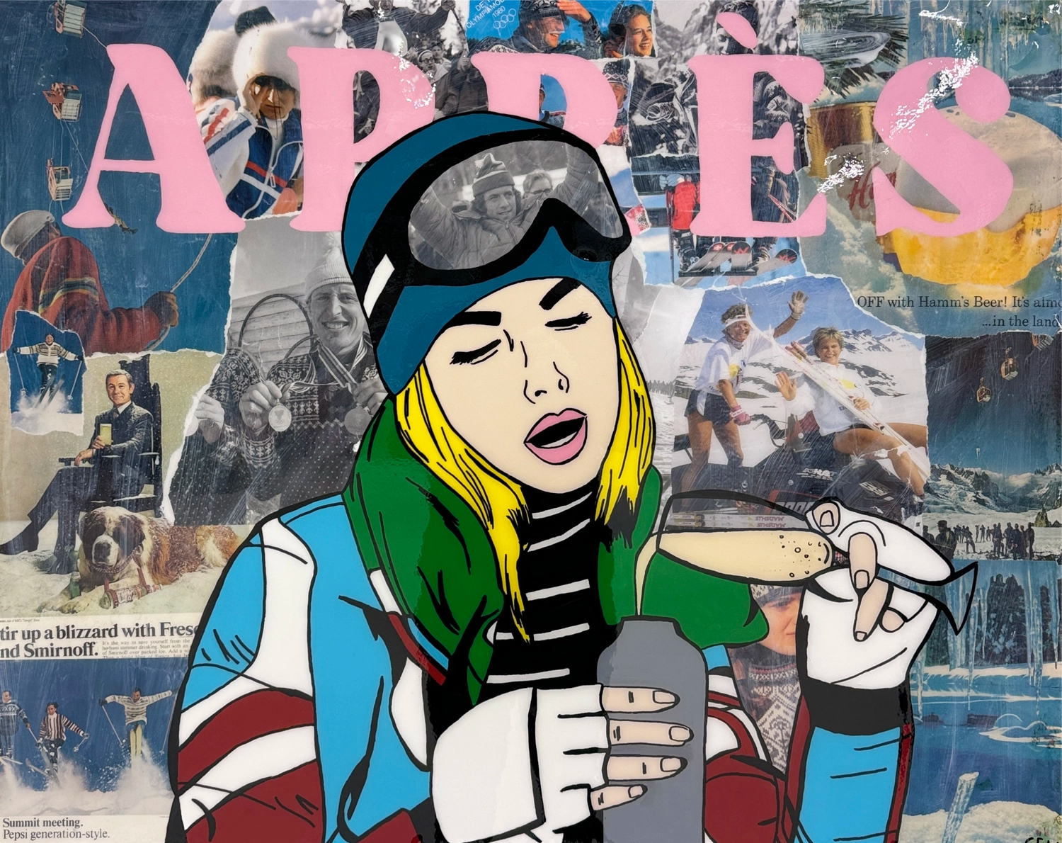 Apres er et maleri av den norsk amerikanske kunstneren Celi