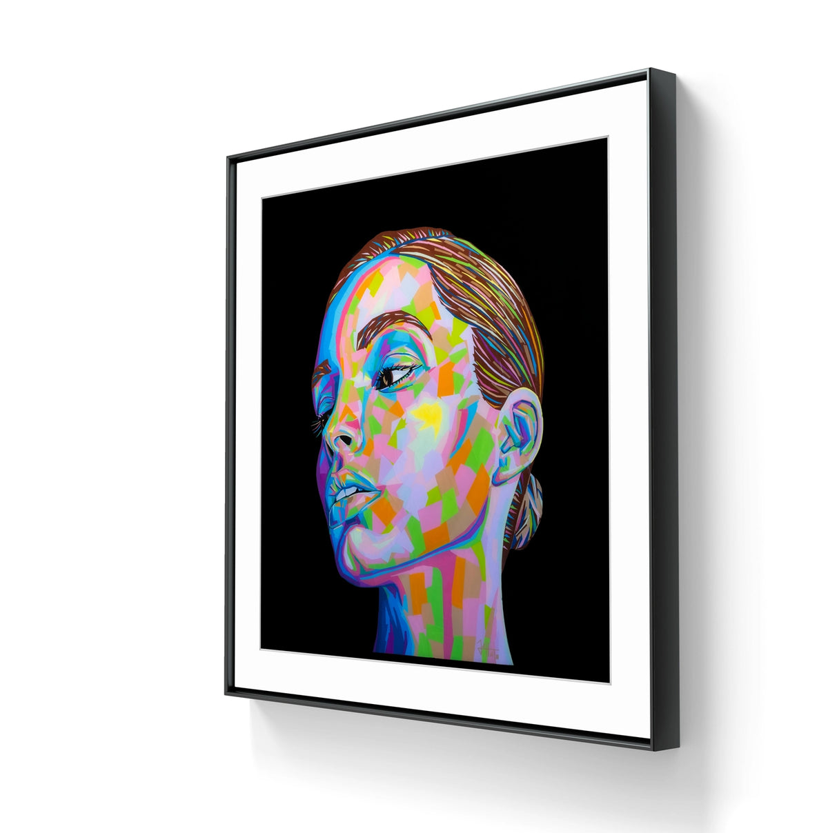 Kunsttrykket «Basic» kommer i størrelsen 70 x 70 cm