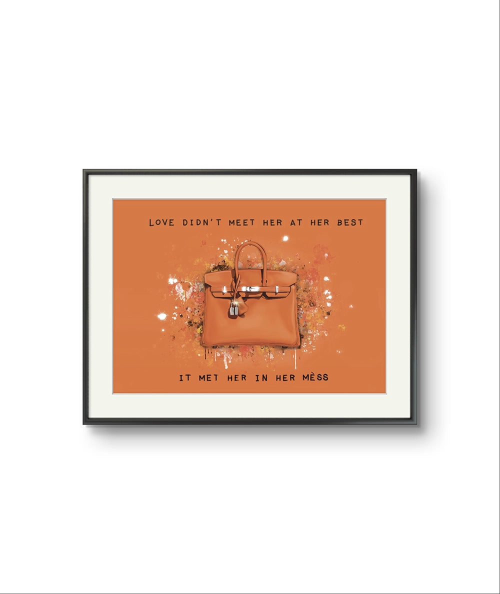 Birken kommer i en variant på kunstpapir, denne er begrenset til 10 stk. 