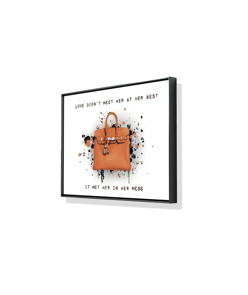 Birken vanilla kommer i en versjon på lerret i et begrenset opplag på 3 stk. 