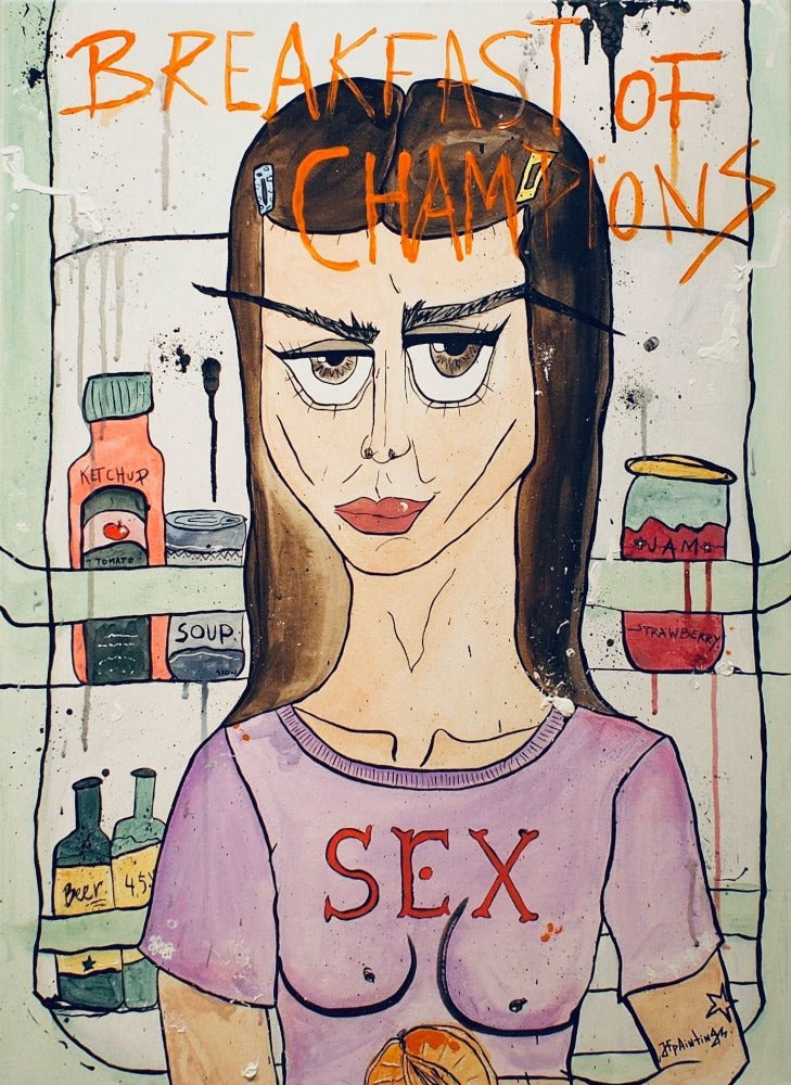 Breakfast Of Champions et kunstverk av Julia Flak
