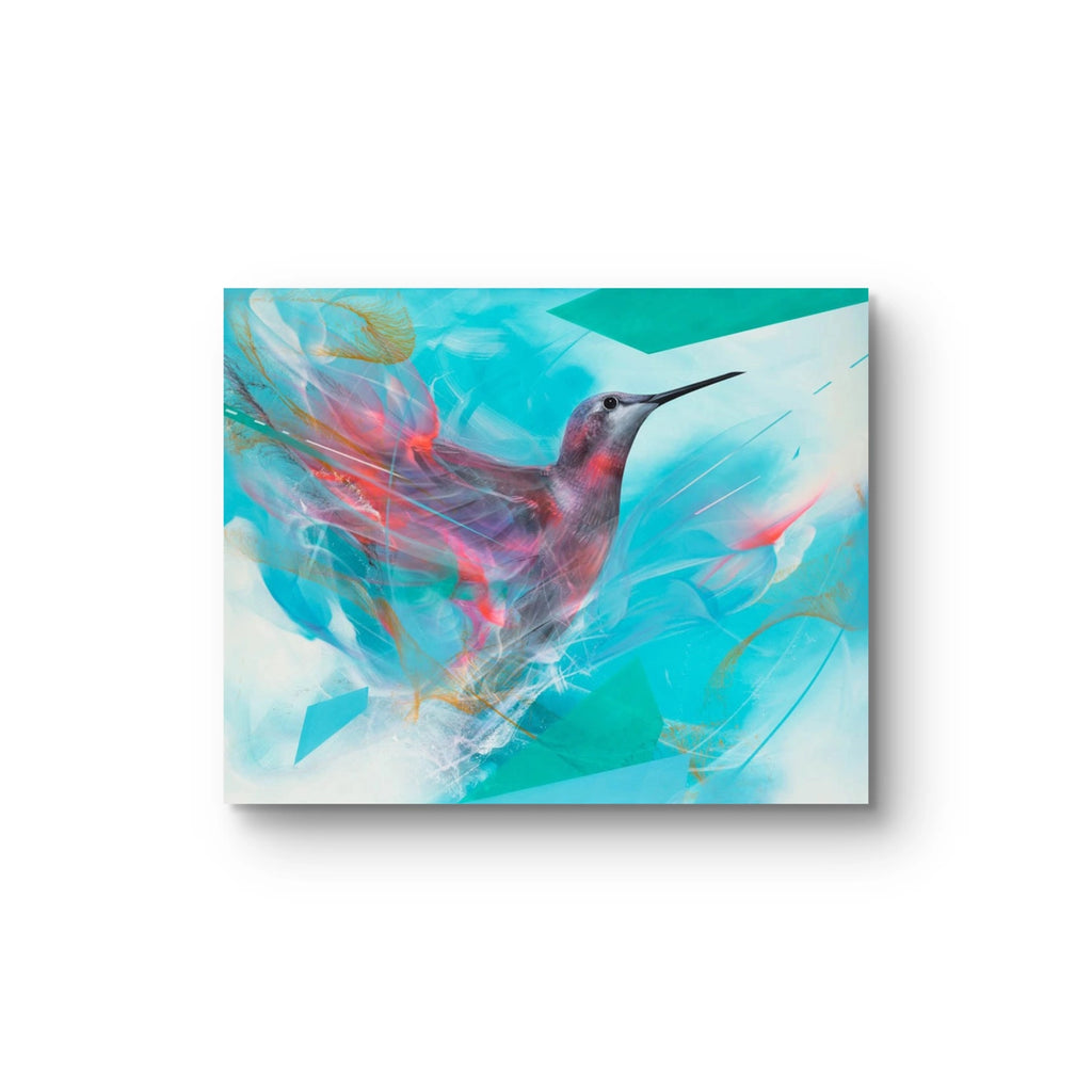 Kunsttrykket "cian" kommer i et begrenset opplag og er signert. 