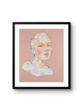 Fine art giclée trykket "Daggry" av den norske kunstneren Lea Alstad, signert og nummerert i et begrenset opplag. 