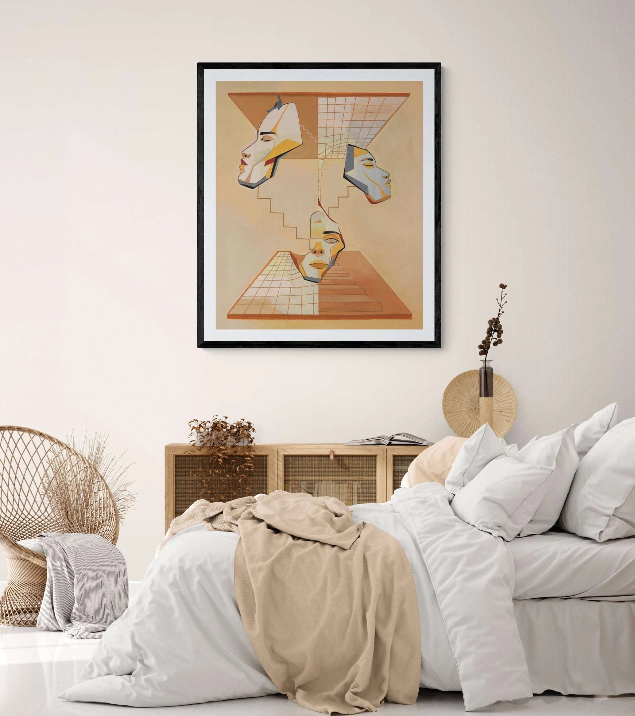 Dark matter innrammet med en sort list. 