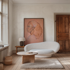 Fine art giclée trykket "Etterklang 2" kommer i tre ulike størrelser.