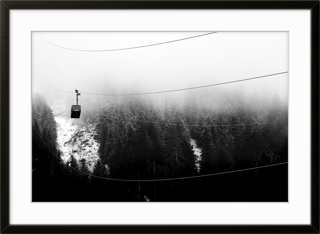 Kunsttrykket "Feeling trapped" av den norske eventyreren Tormod Granheim