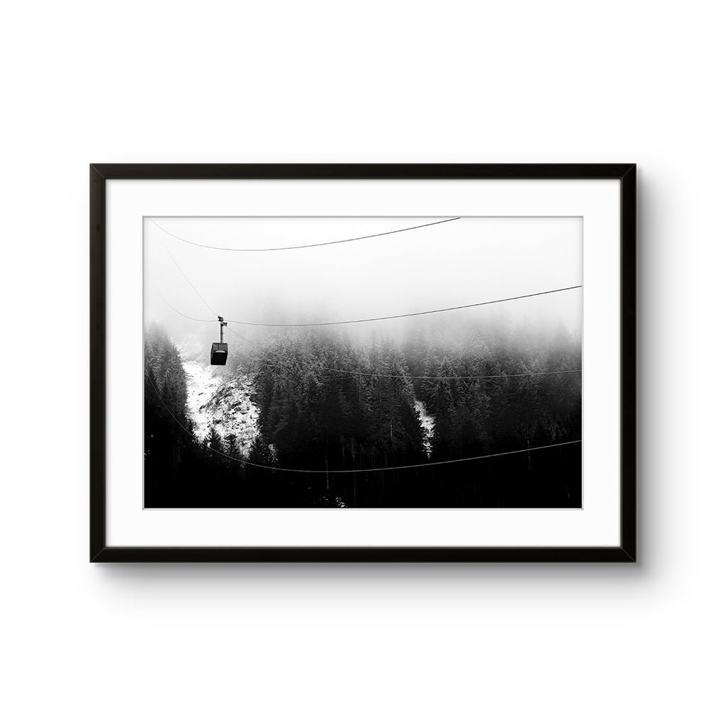 Fine art fotokunsttrykket "Feeling trapped" av den norske fotografen og eventyreren Tormod Granheim, signert og nummerert i et begrenset opplag.