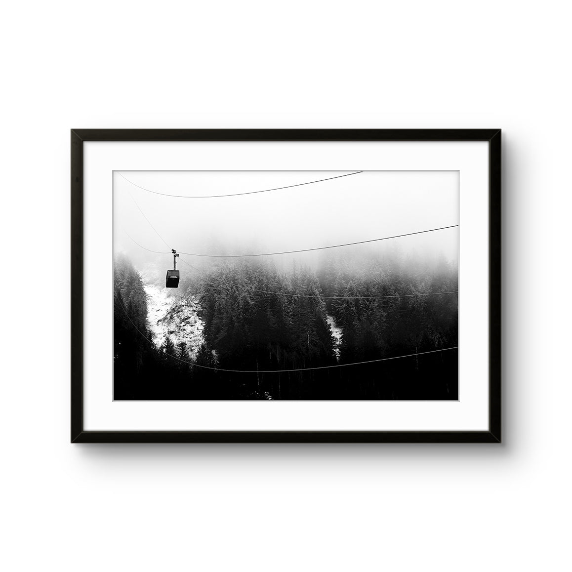 Fine art fotokunsttrykket "Feeling trapped" av den norske fotografen og eventyreren Tormod Granheim, signert og nummerert i et begrenset opplag.