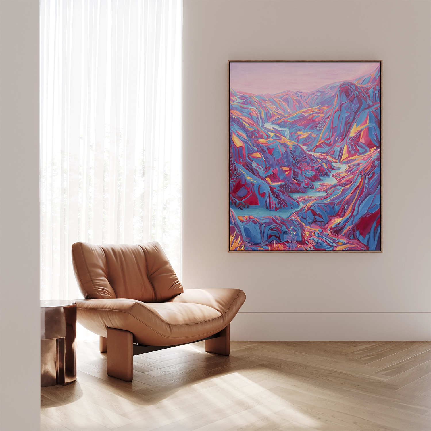 "Når det indre bråket fra kampen mellom verdier, behov og impulser skaper oppløsning i overflaten, men aksept for dansen gir robust harmoni" - Sebastian Slotte