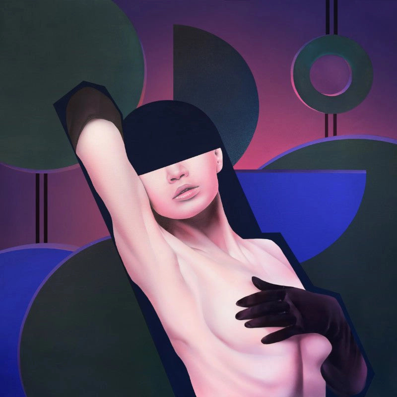 Kunstverket kommer i størrelsen 100 x 100 cm