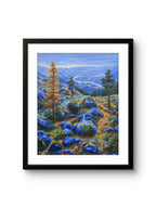 Fine art giclée trykket "Hel ved"  i størrelsen 50 x 40 cm på kunstpapir. 
