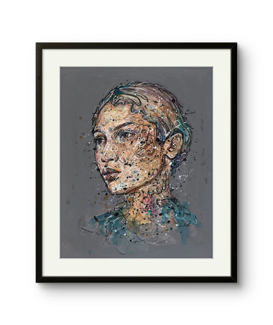 Fine art giclée trykket "Idea" av den norske kunstneren Lea Alstad