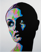 Detaljebilde av kunsttrykket "Juni" av kunsteren Jan Tømmernes