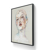 "Let it be" på lerret leveres ferdig innrammet. 