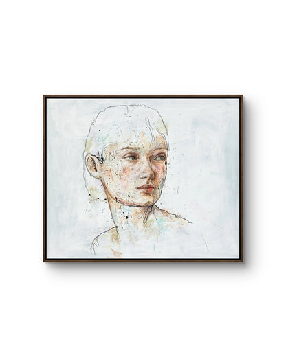 Fine art giclée trykket "Lover" av den norske kunstneren Lea Alstad.