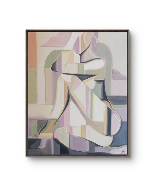 Fine art giclée trykket "Lucy" av den norske kunstneren Ina Matho.