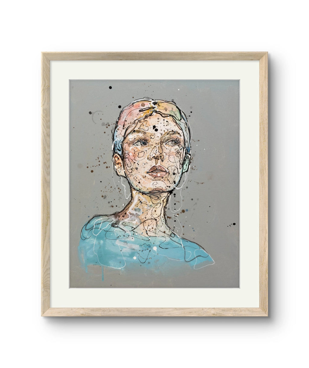 Kunsttrykket "lust" kommer i tre ulike størrelser, to av dem på kunstpapir. 