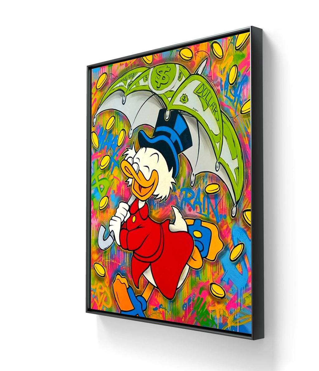 Se "Make it rain" i galleri M35 på Tjuvholmen. 