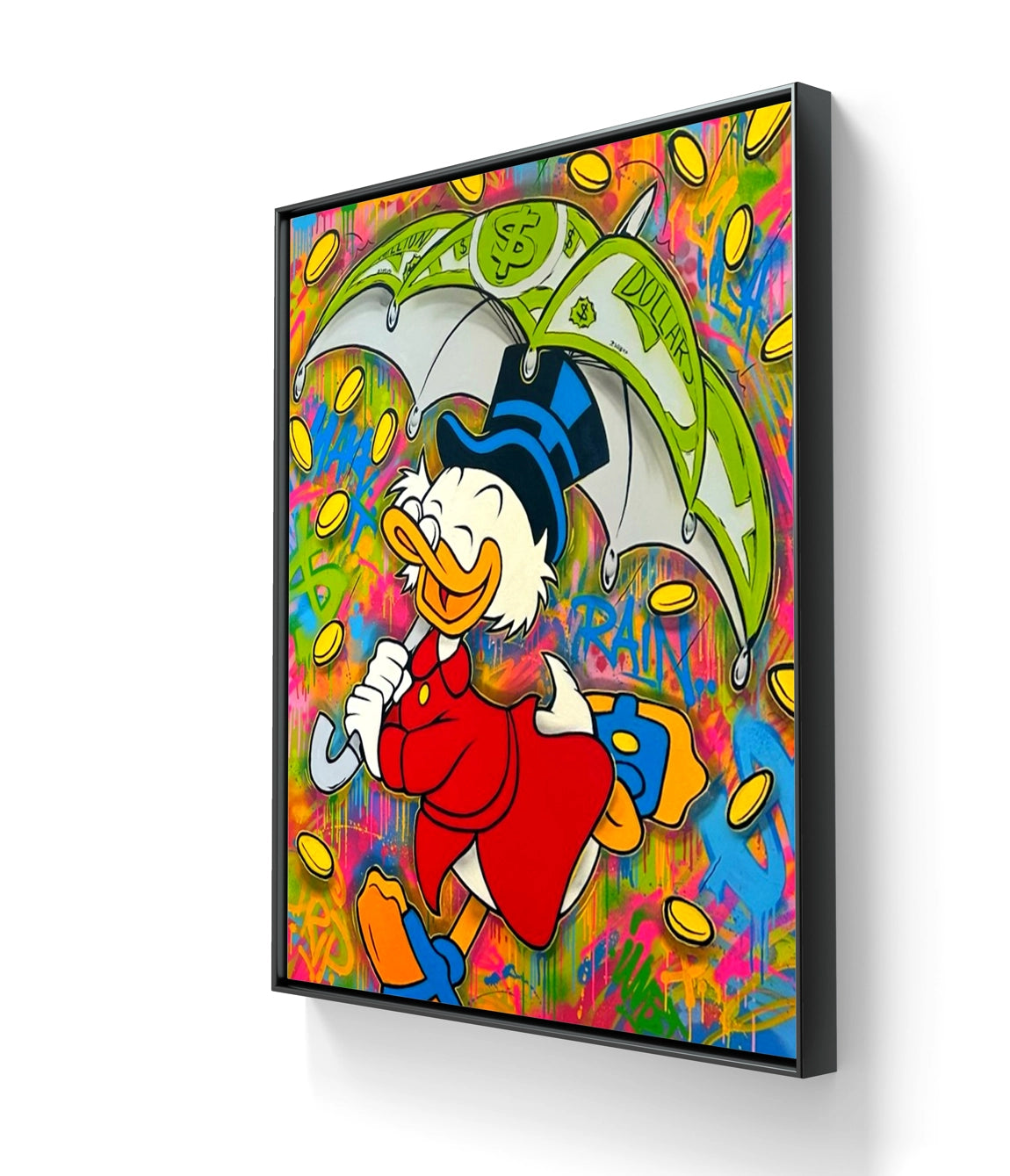 Se "Make it rain" i galleri M35 på Tjuvholmen. 